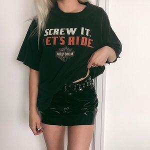 • screw it let’s ride vintage harley tee •